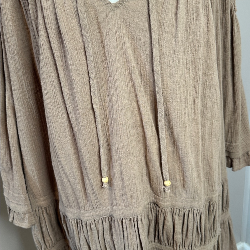EUC Free People Soak Up the Sun Hooded Tunic Top - Picture 14 of 15